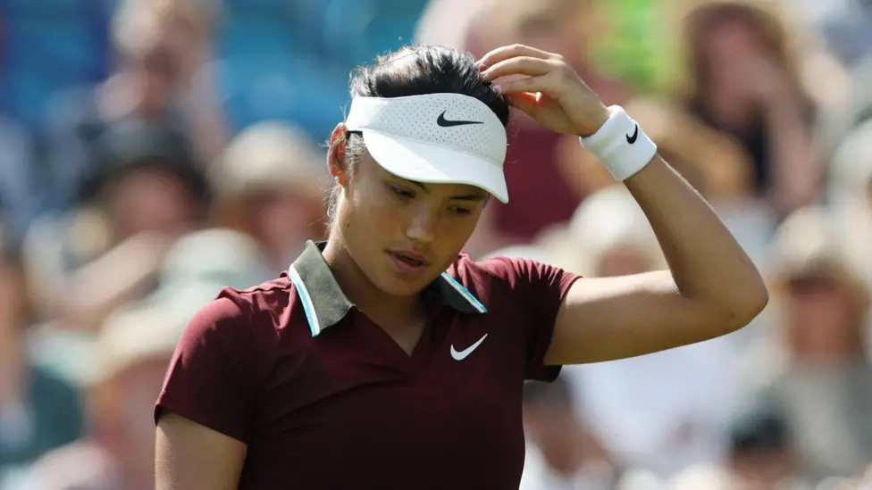 Raducanu misses out on Eastbourne quarter-final